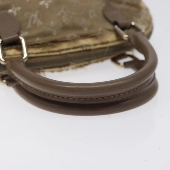 LOUIS VUITTON Monogram Satin Little Alma Hand Bag Gray M92147 LV Auth MY080 - Picture 8 of 16